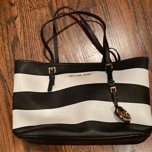 Michael Kors leather tote bag